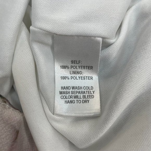 Lulus Shift Dress Small Ivory Floral Off-the-Shoulder Short Sleeve Women's - Picture 14 of 14